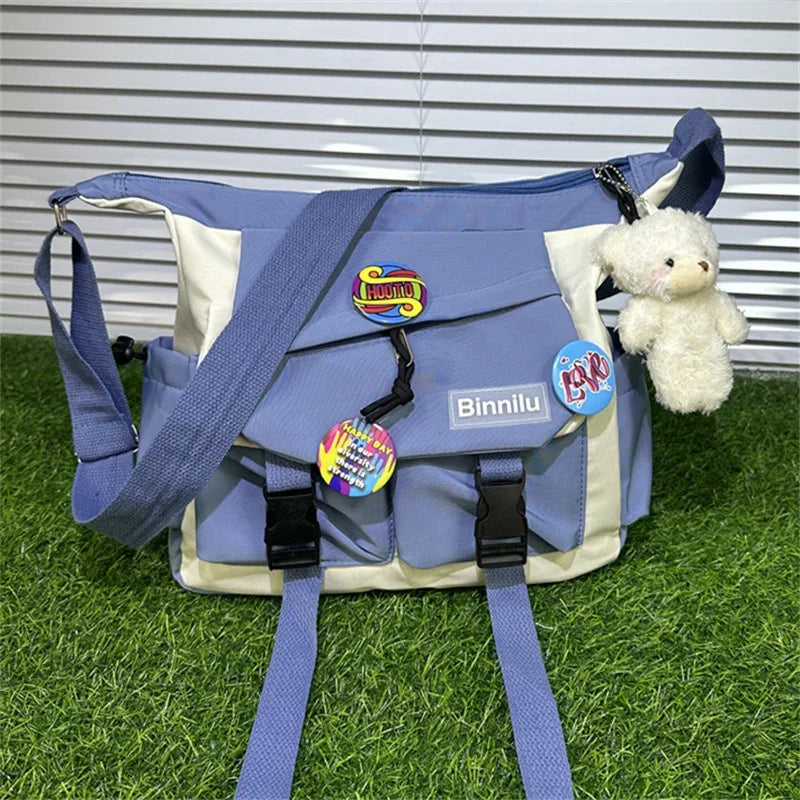 Bolso cruzado de hombro para hombre joven | Bandolera moderna para campus