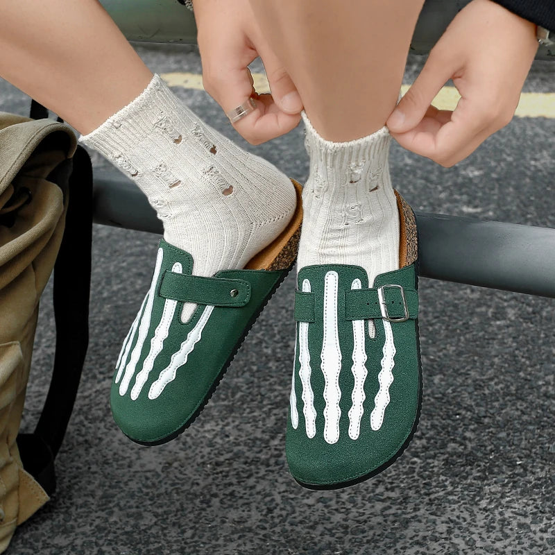 Men's Cork Clogs with Arch Support | Comfortable Indoor Footwear