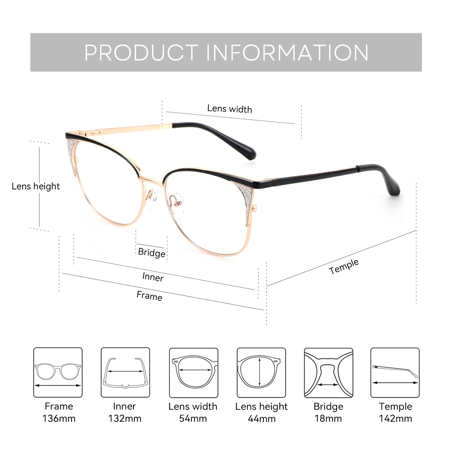 Stylish Cat Eye Prescription Glasses for Women | Chic Eyewear