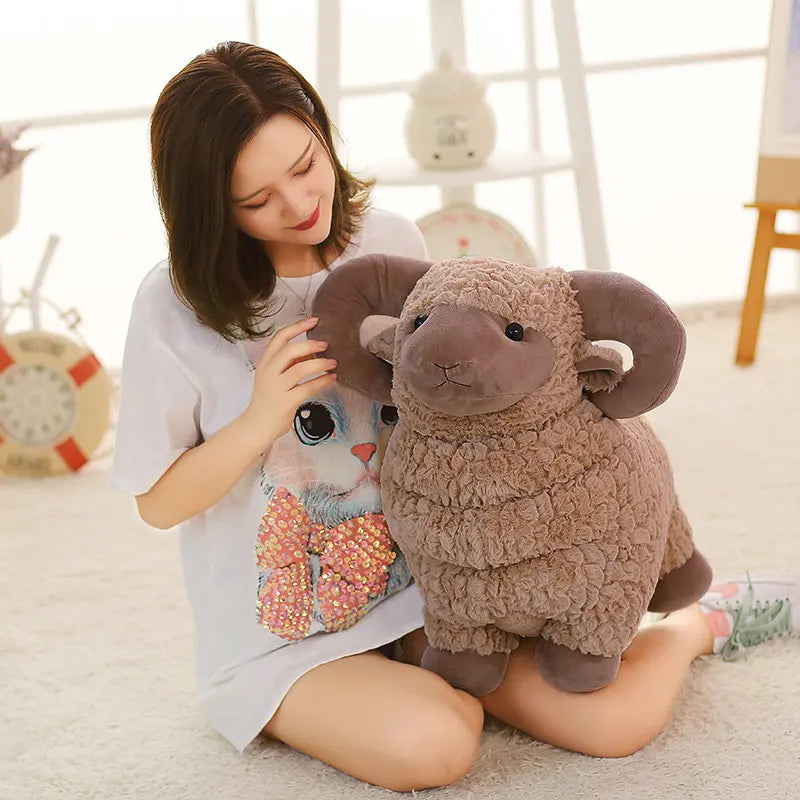 Kawaii Alpacasso Plush Toys | Soft Stuffed Sheep Pillows