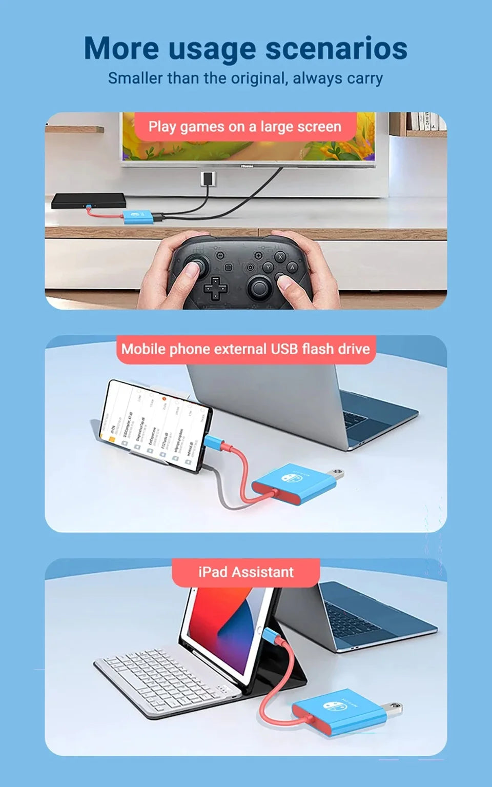3-in-1 USB-C Hub | 4K HDMI Adapter with Fast Charging