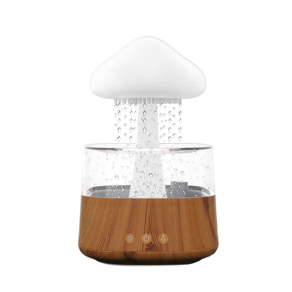 Colorful Mushroom Cloud Humidifier | Aromatherapy Night Light