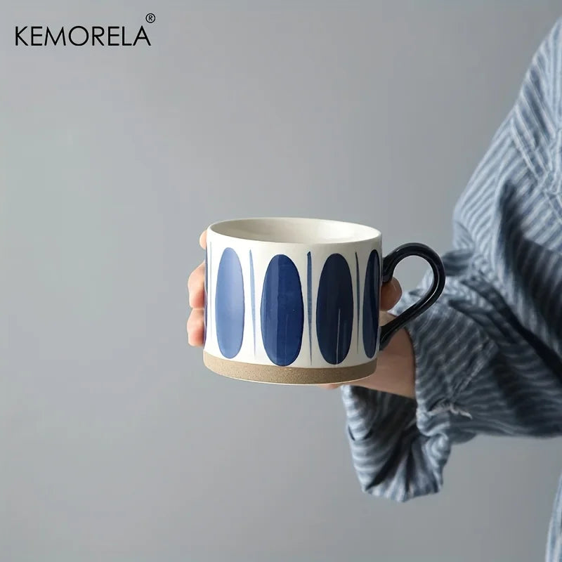 Japanese Ceramic Coffee Mug | Elegant Breakfast Drinkware
