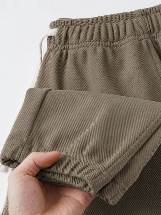 Cotton Twill Baggy Jogger Pants for Men | Breathable Casual Wear