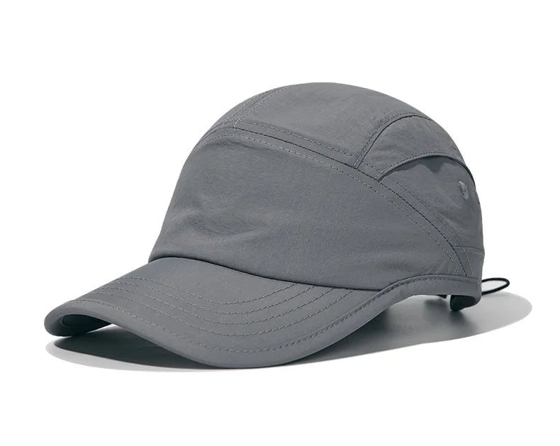 Breathable Waterproof 5 Panel Cap | Quick Dry Adjustable Sun Hat