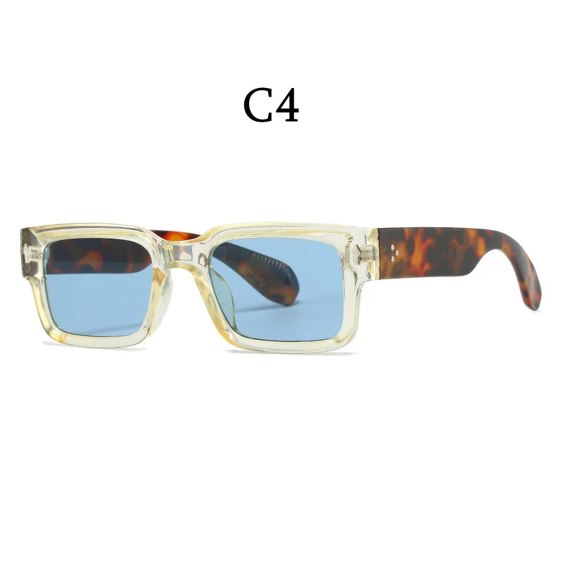 Stylish Rivet Sunglasses | Retro UV400 Eyewear for Everyone