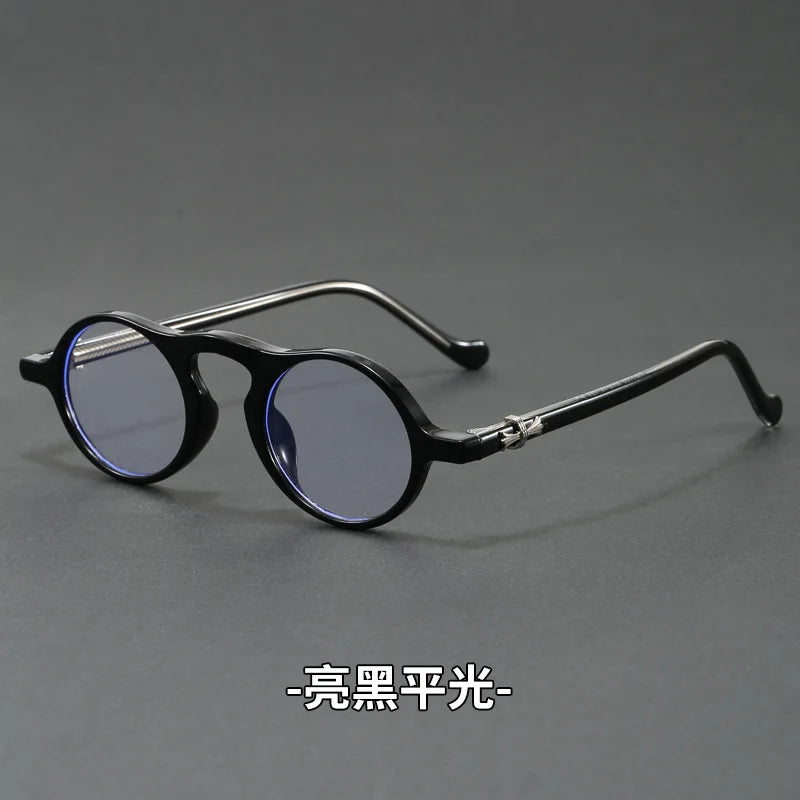 Vintage Round Sunglasses | Ultra-Light Oval Fashion Eyewear
