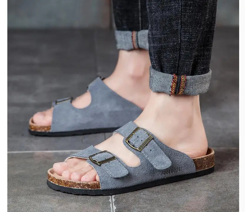 Summer Women's Casual Cork Slippers | Stylish Outdoor Slides