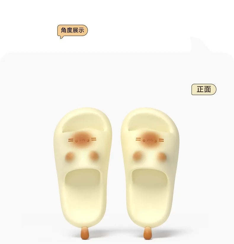 Cute Cat Slippers for Women | Lightweight Non-Slip Indoor Footwear