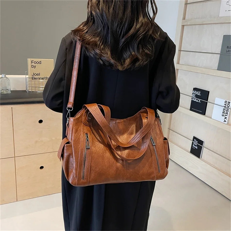 Stylish Large Capacity Shoulder Handbag | Versatile Tote Bag for Women