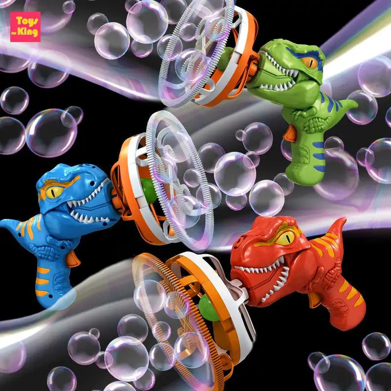 Dinosaur Electric Bubble Gun | Fun Automatic Bubble Machine for Kids