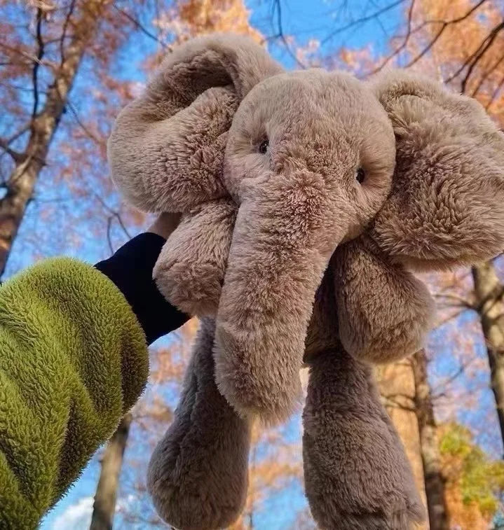 Cute Smudge Elephant Plush Toy | Soft Sleep Companion Doll