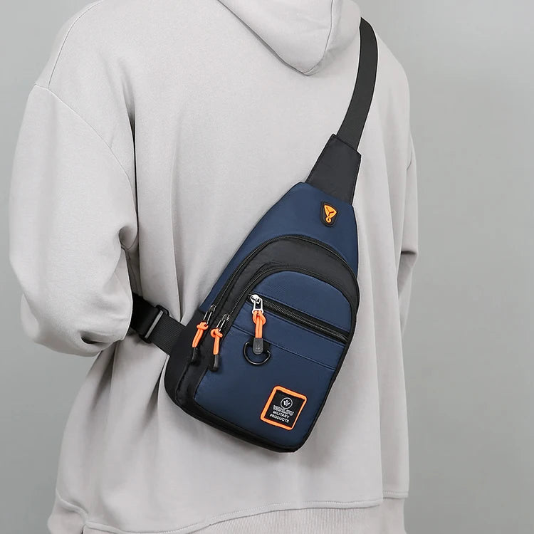 Men's Waterproof Outdoor Hiking Shoulder Bag | Crossbody Travel Pack