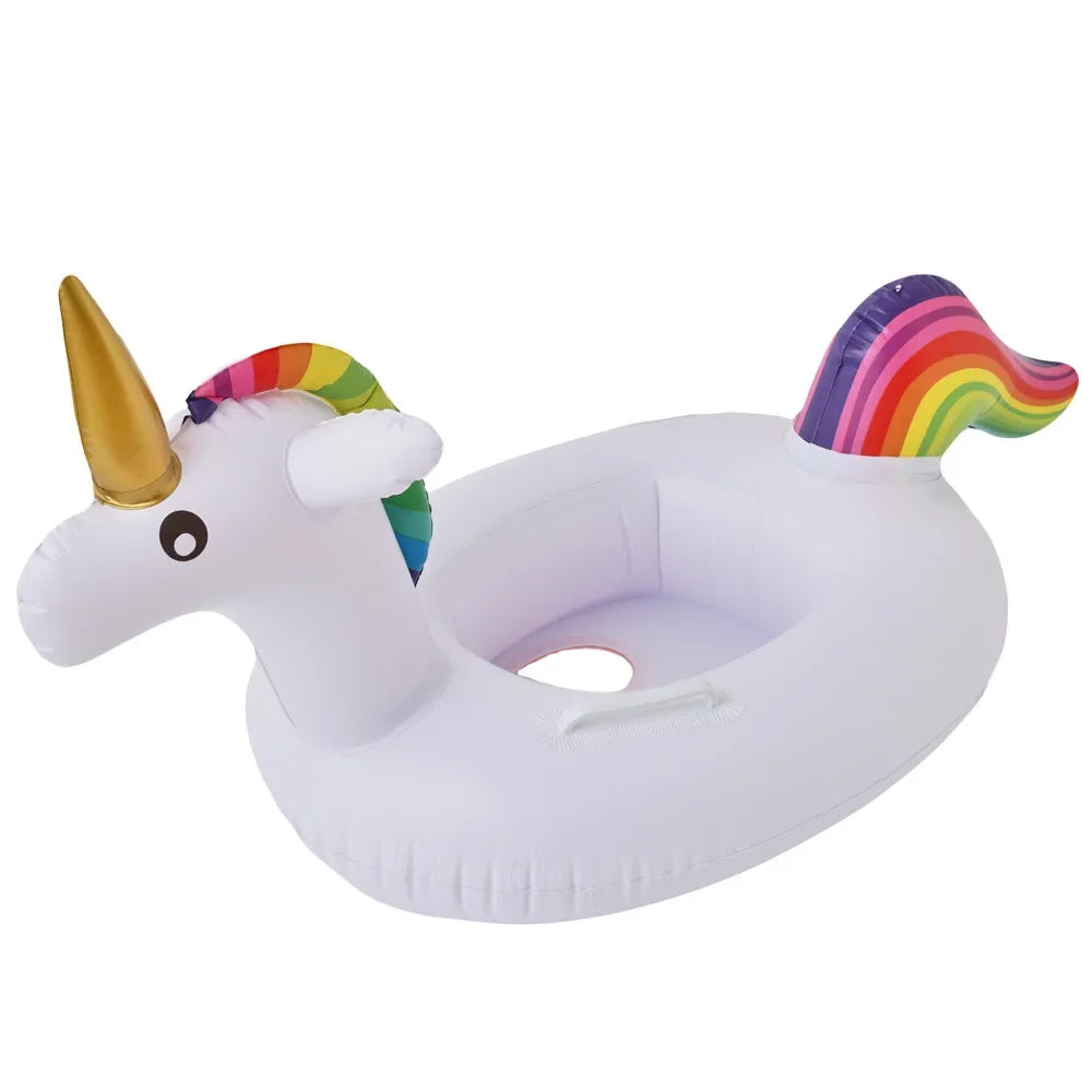 Colorful Animal Inflatable Pool Toys for Kids | Fun Summer Floating Rings