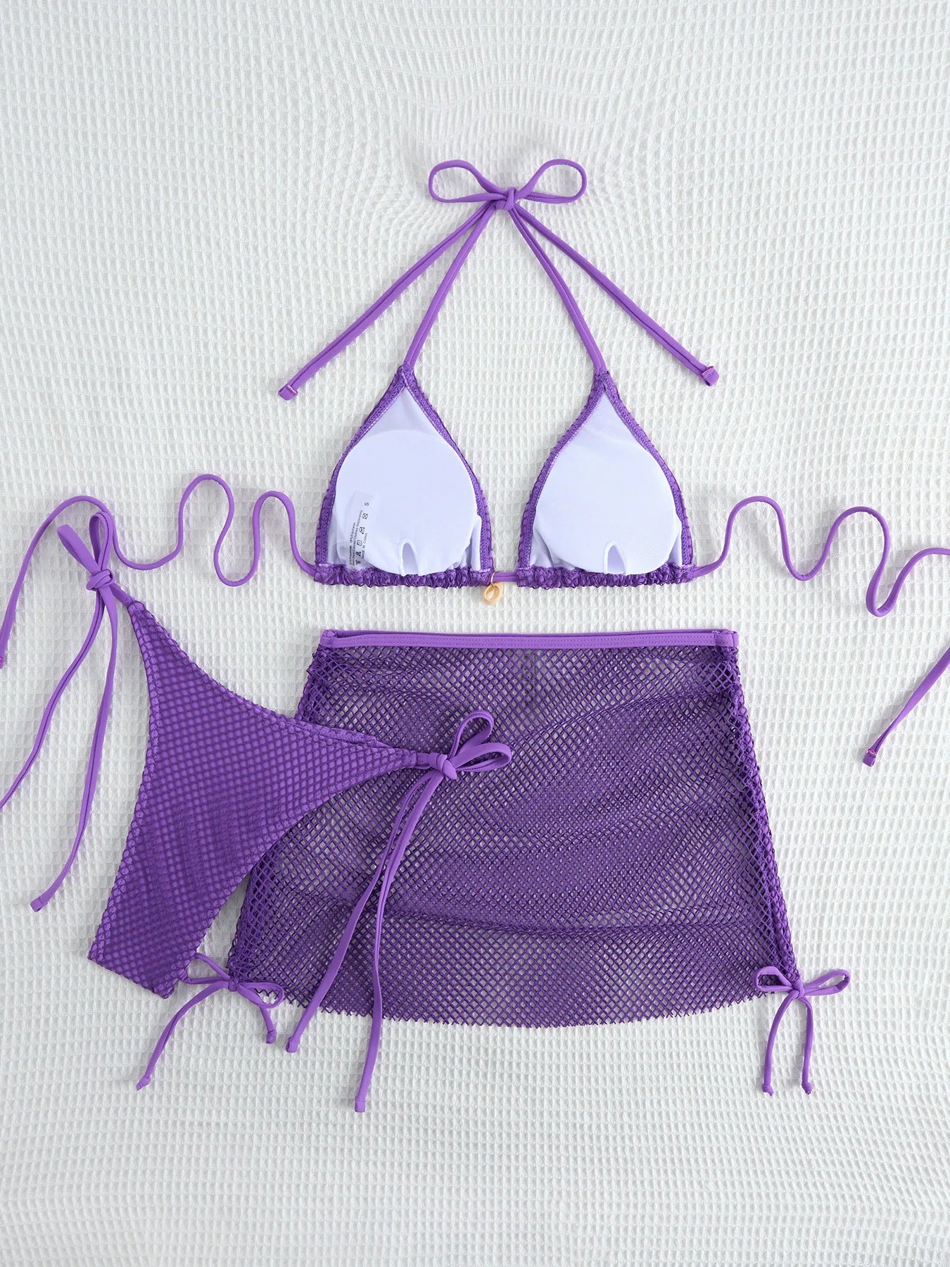 Stylish Three-Piece Bikini Set | Perfect for Beach & Pool Days