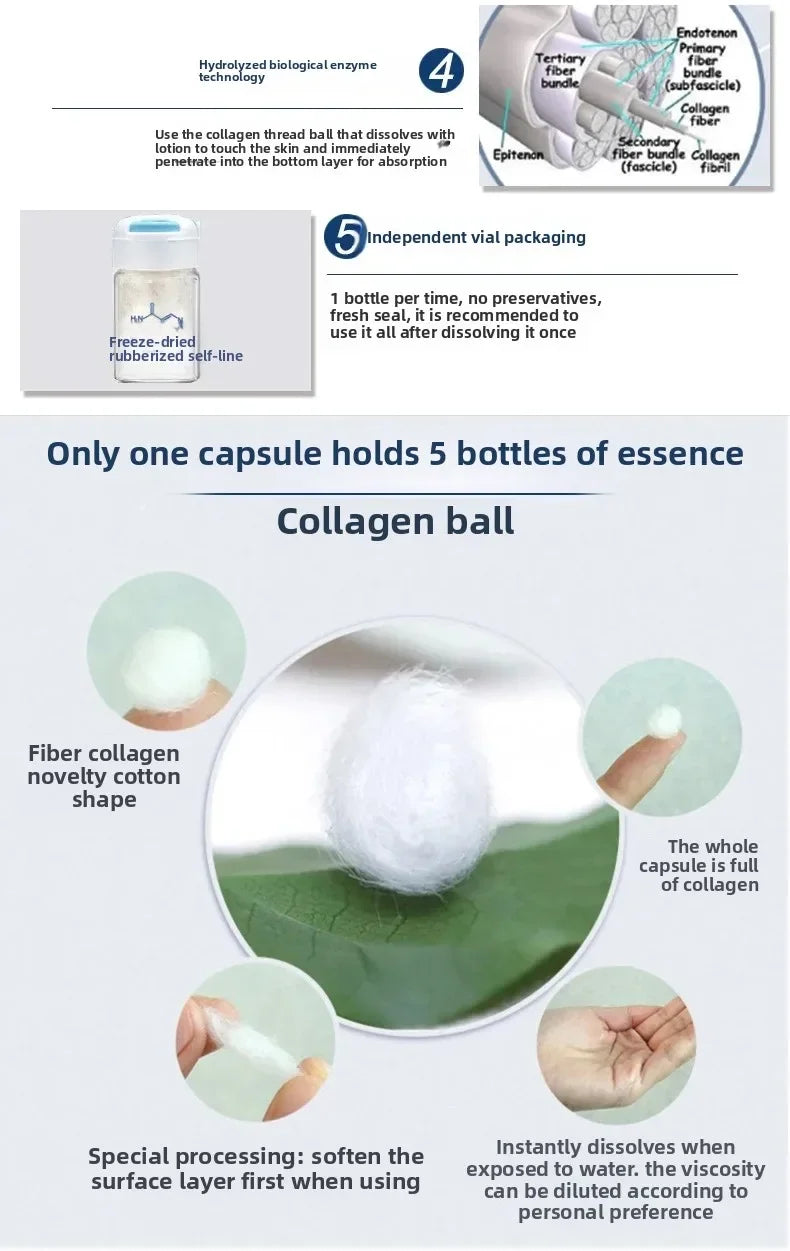 Hydrolyzed Silk Protein Collagen Serum | Intense Hydration & Firming