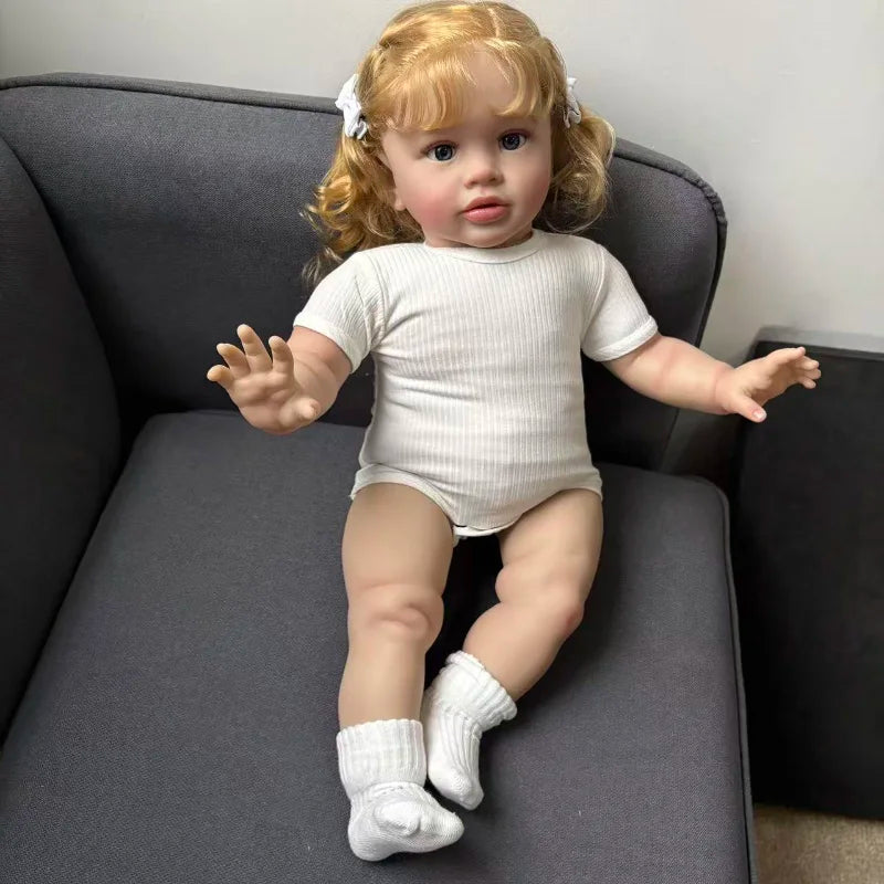 25 Inch Handmade Lifelike Reborn Toddler Girl Doll | Realistic & Cuddly
