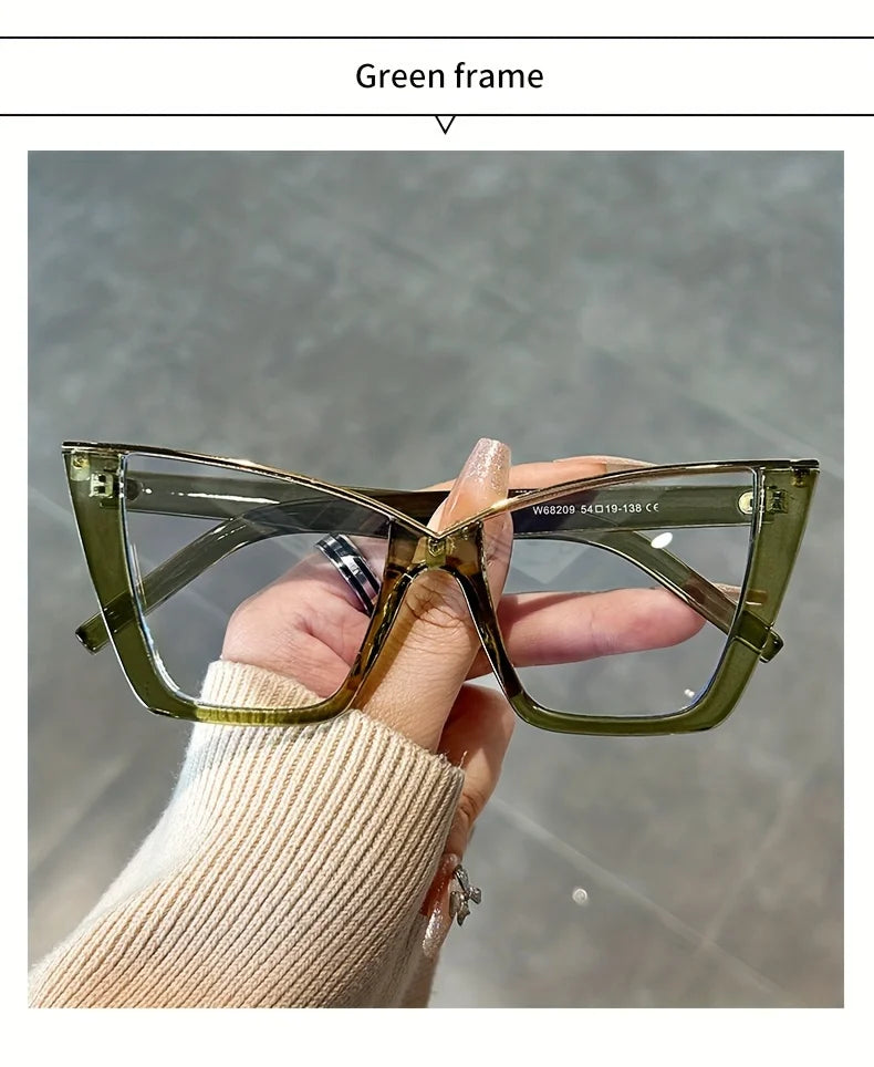 Trendy Cat Eye Glasses for Women | Vintage Style with Clear Lenses