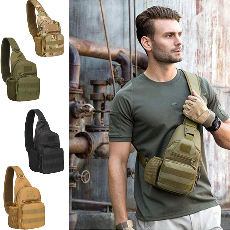 Men's Tactical Shoulder Bag | Versatile Outdoor Hiking Backpack