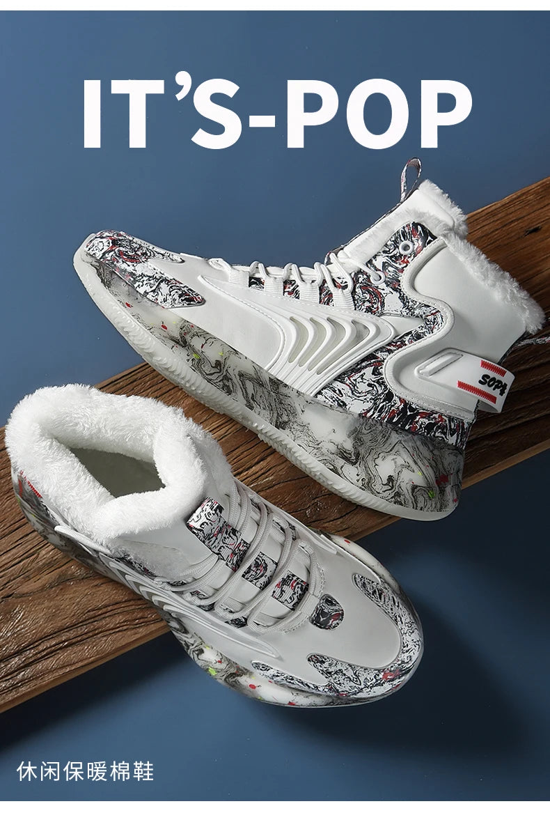 Men's Winter Boots | Warm, Waterproof, Non-Slip Slippers