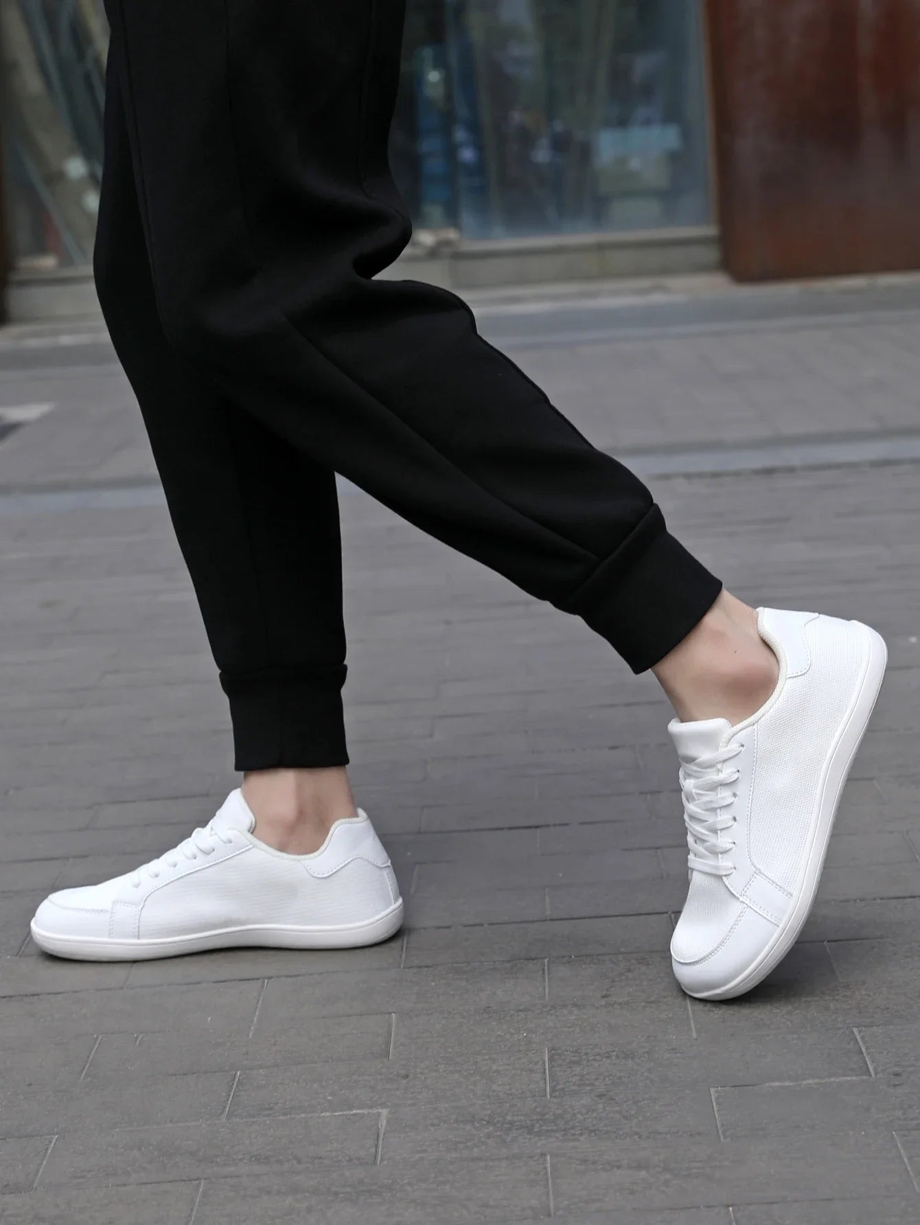 Men's Barefoot Wide Toe Box Walking Shoes Extra Width Minimalist Shoes Breathable Zero Drop Comfortable Shoes Fashion Sneakers