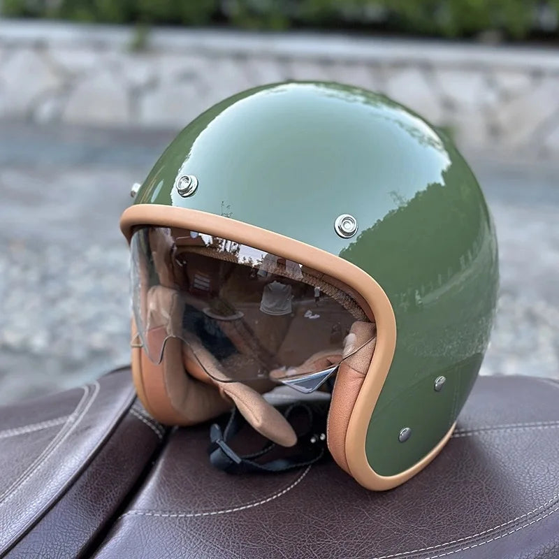 Stylish Lightweight Jet Helmet for Men and Women | Safe Riding Gear
