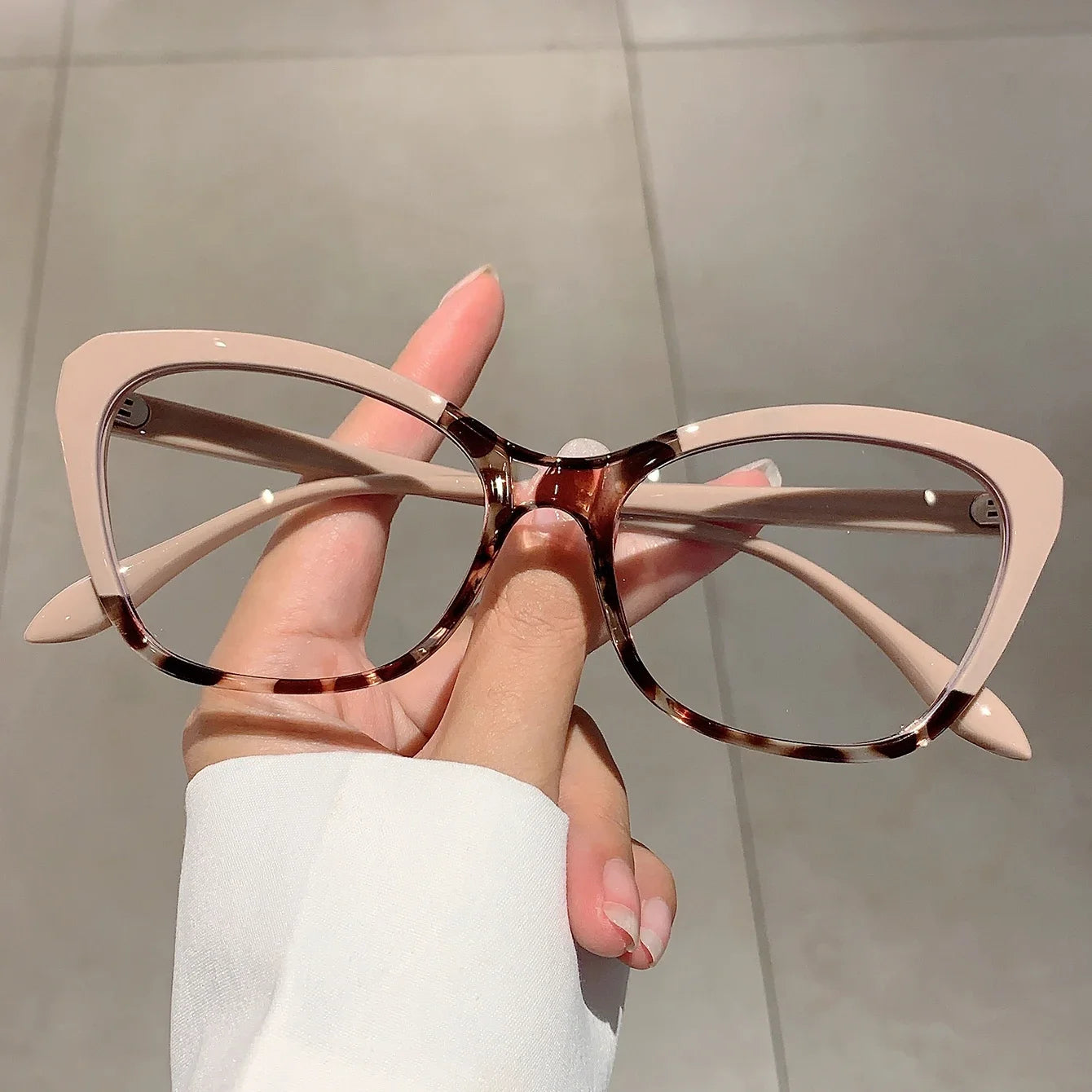 Trendy Cat Eye Blue Light Blocking Eyeglasses for Women