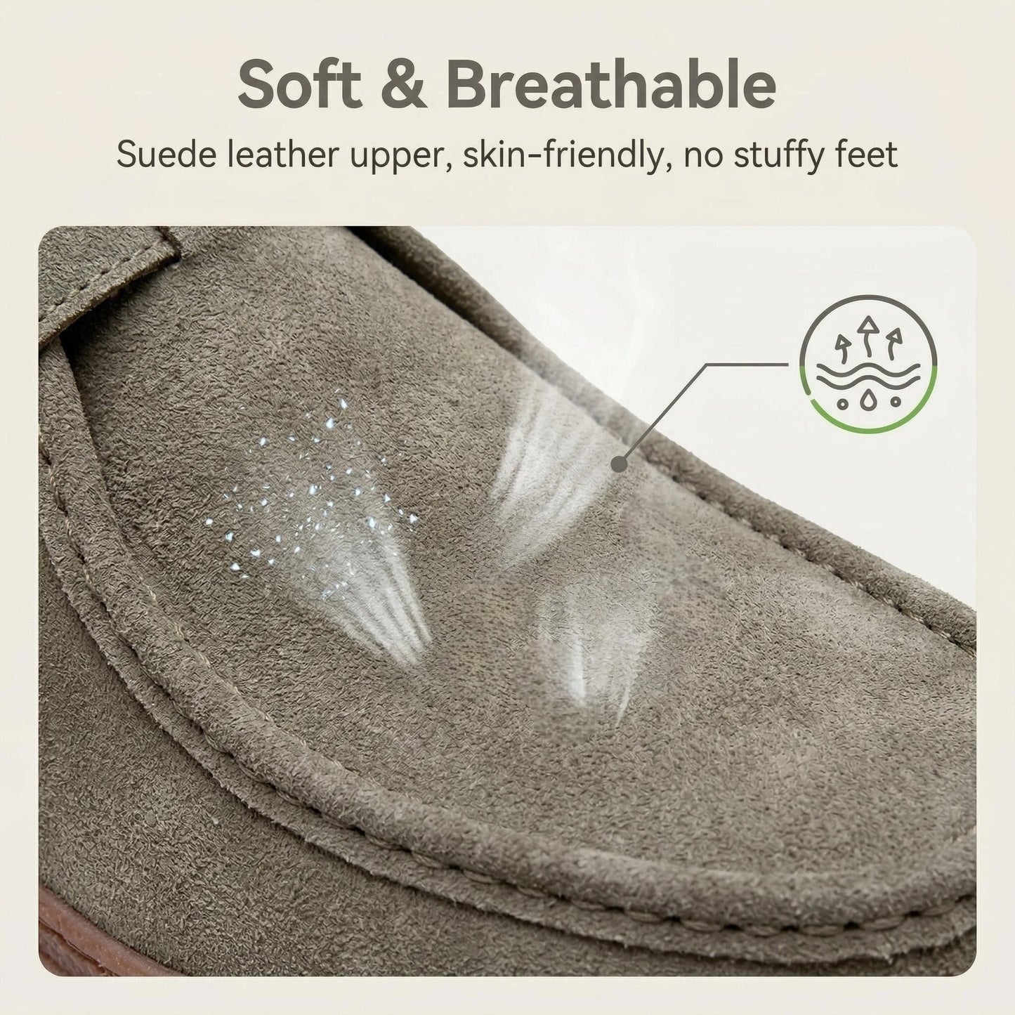 Men's Elegant Handmade Cowhide Leather Moccasin Shoes