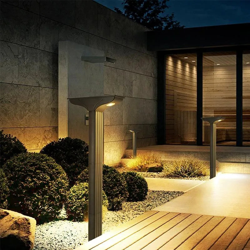 Solar-Powered Ground Light | Energy-Efficient Outdoor Decor
