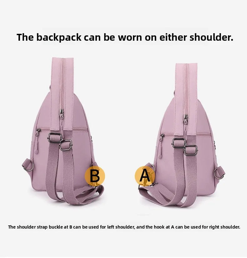 Stylish Urban Minimalist Chest Bag for Women | Multi-Functional Satchel