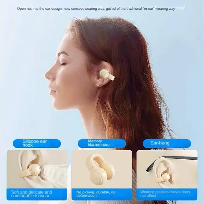 Bone Conduction Wireless Earbuds | Sporty Bluetooth Headset