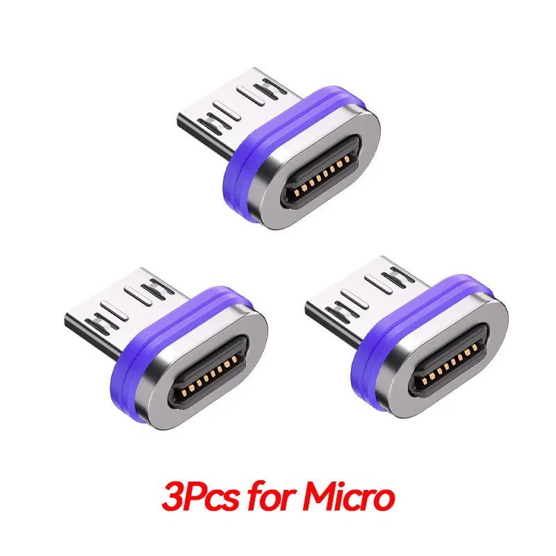 240W Fast Charging Magnetic Cable for USB-C & Micro Devices