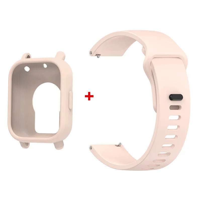 Sporty Watch Strap & Case for Smartwatches | Adjustable & Durable