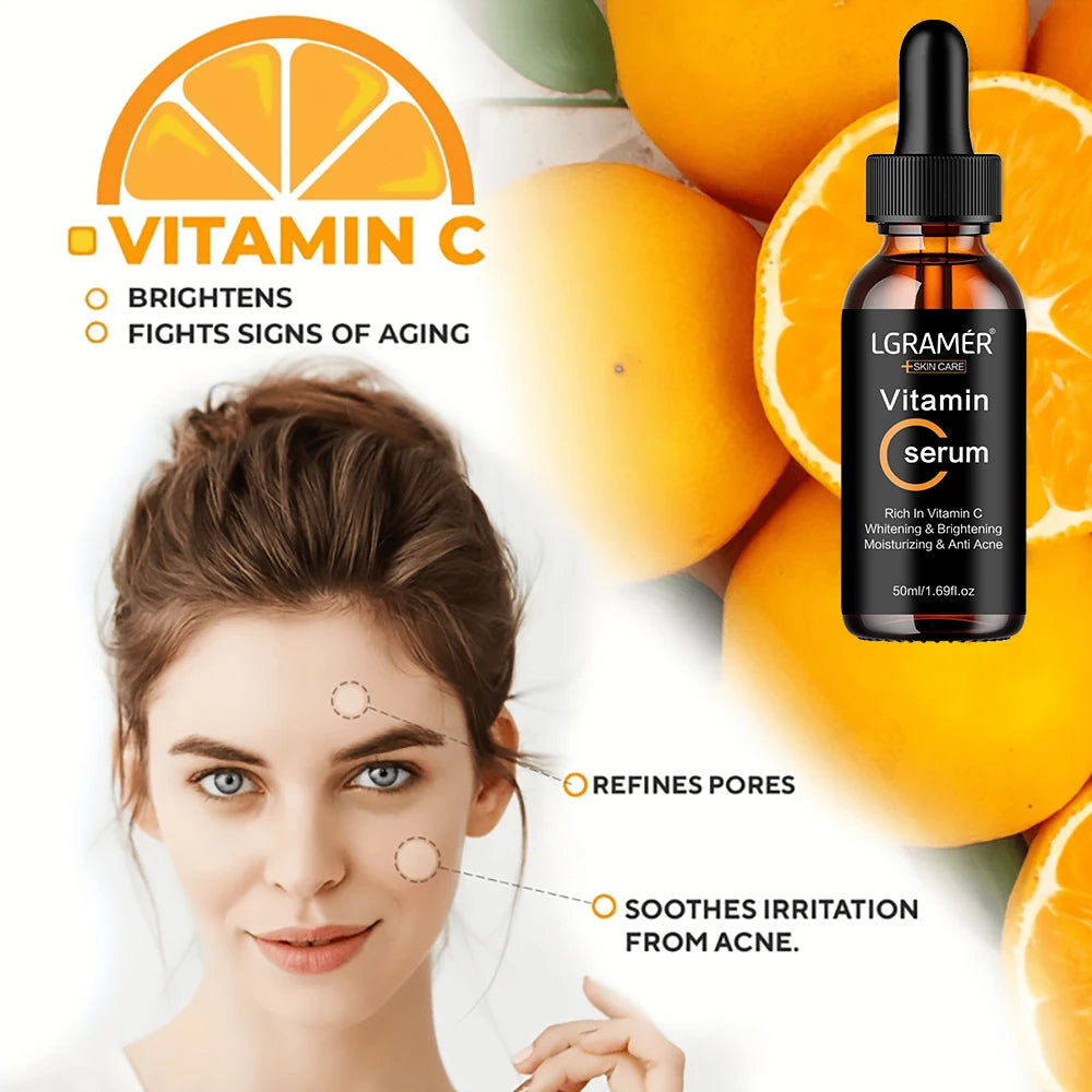 Vitamin C Facial Serum for Brightening & Hydration | Skincare Essence