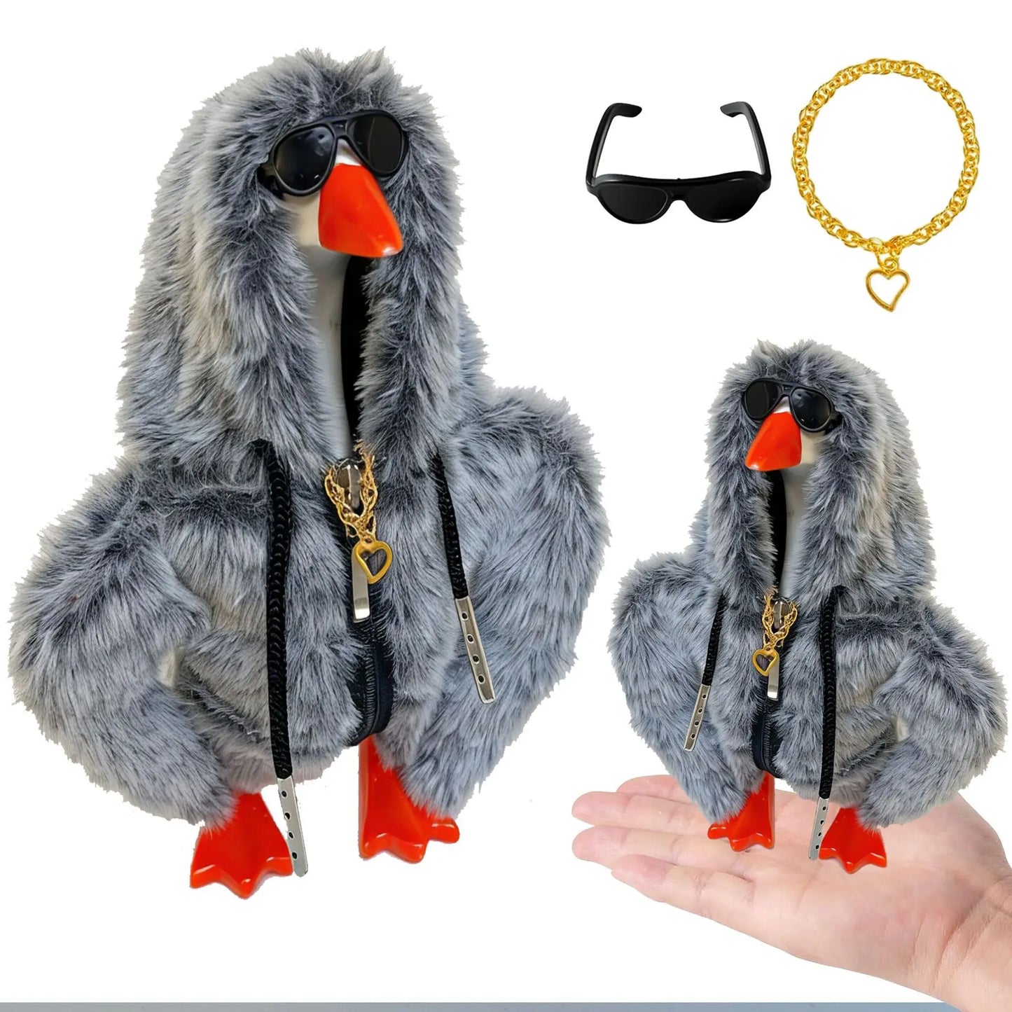 7-Inch Desk Goose Outfits | Fun and Playful Desktop Accessories