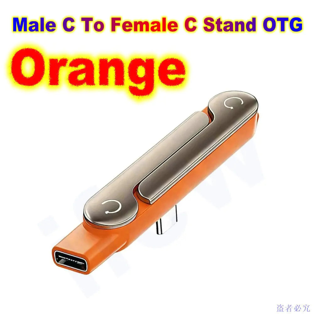 USB Type C Flat Charger Cable with Kickstand | 240W Charging
