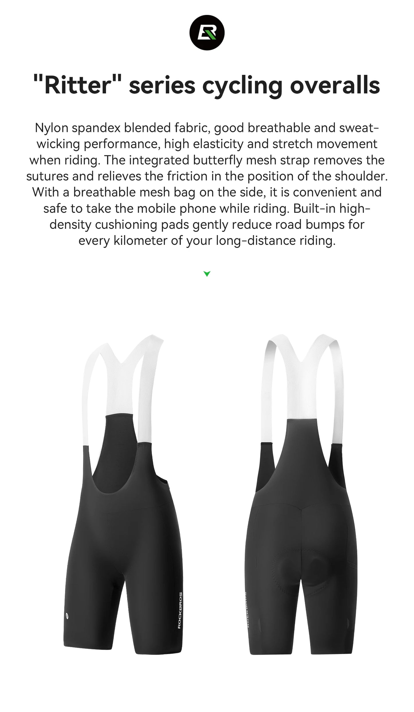 Breathable Cycling Bib Shorts for Men & Women | Padded Comfort