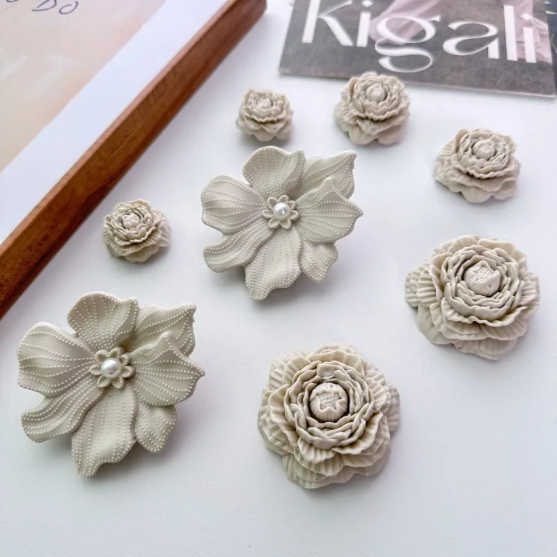 DIY Fashion Shoe Charms Set | 3D Flower Shoe Decorations