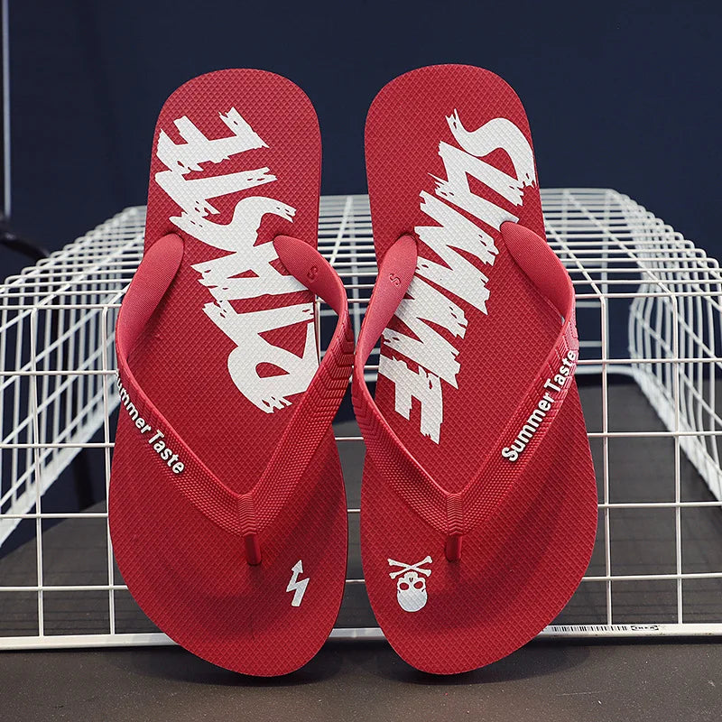 Men's Comfortable Flip Flops | Casual Beach Slides for Summer