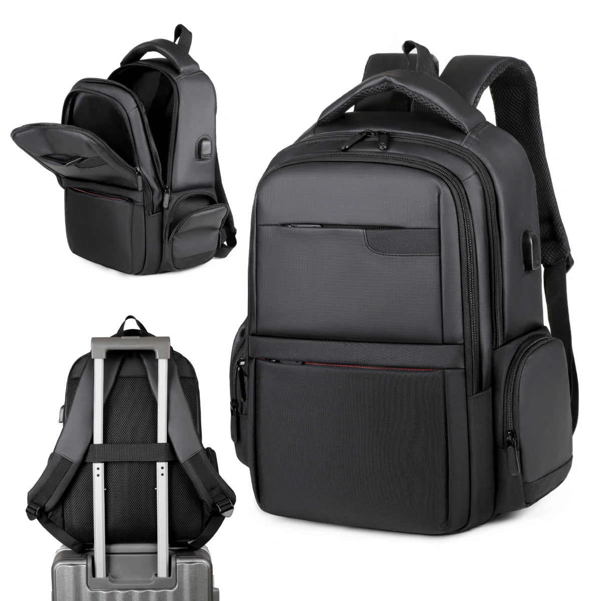 Large-Capacity Business Backpack for Students | Lightweight Travel Bag