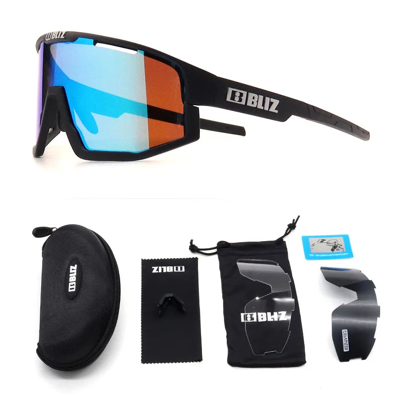 B Bliz Fusion Cycling Sunglasses Men Bicycle Racing Riding Glasses UV400 Photochromic MTB Outdoor Sports Camping Golf Equipment
