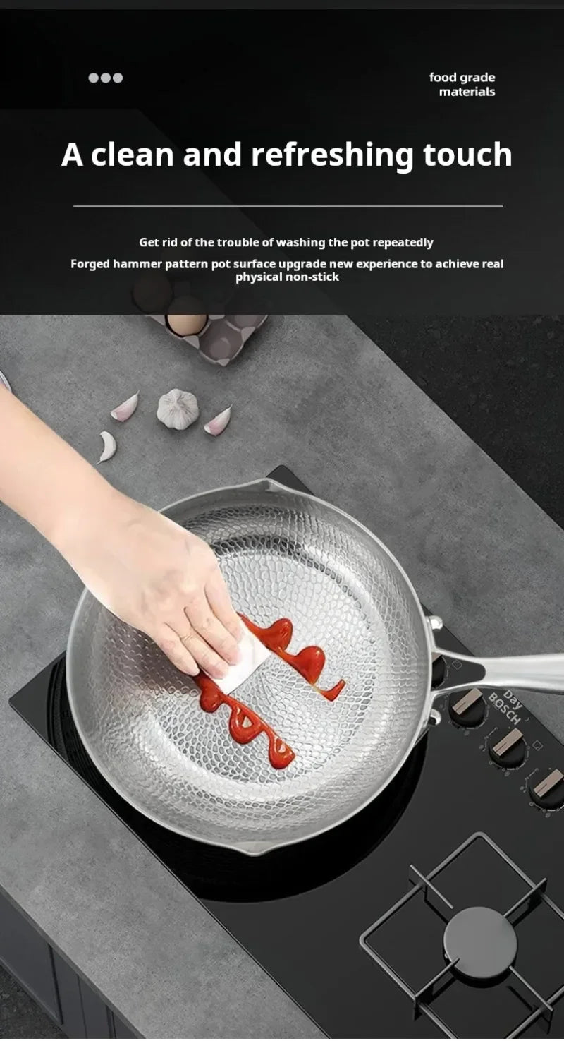 Pure Titanium Non-Stick Small Milk Pot | Ideal Baby Food Cookware