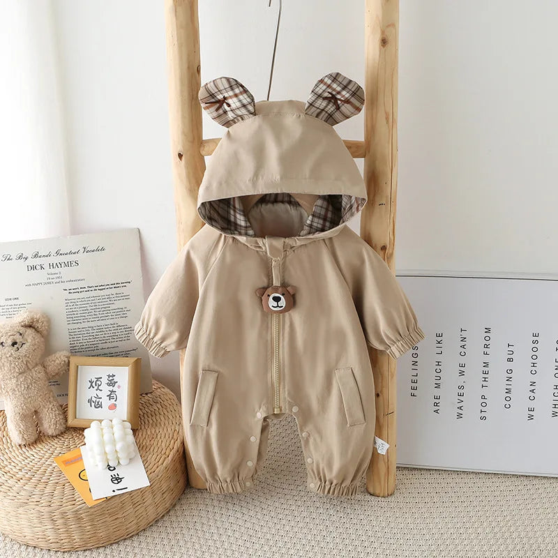 Cute Spring Baby Romper | Soft Unisex Jumpsuit for Infants