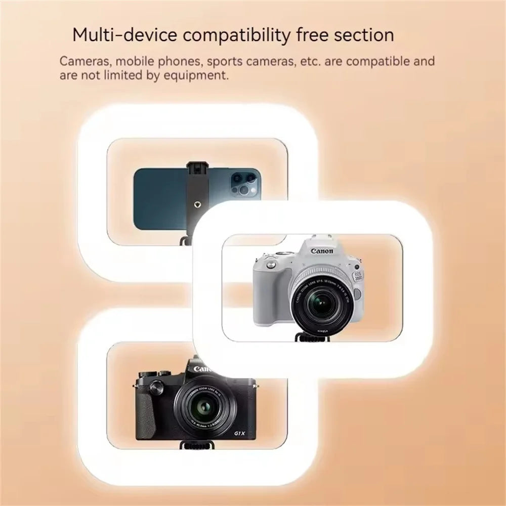 Portable Handheld LED Ring Light | Perfect for Live Streaming