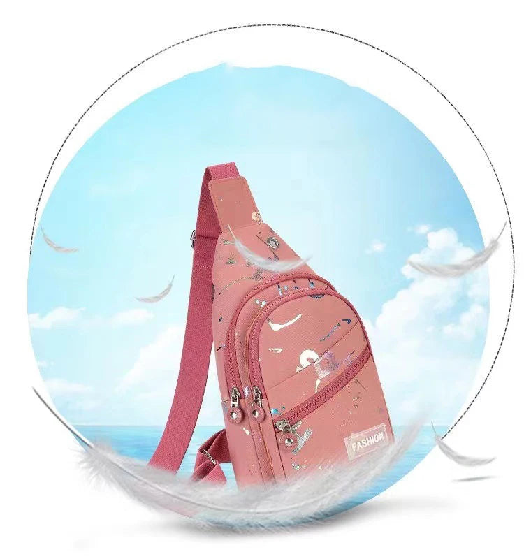 Women's Trendy Cross Body Chest Bag | Fashionable Travel Backpack
