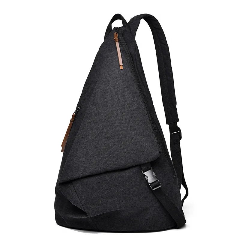 Large Capacity Canvas Backpack for Travel & Commute | Stylish & Versatile