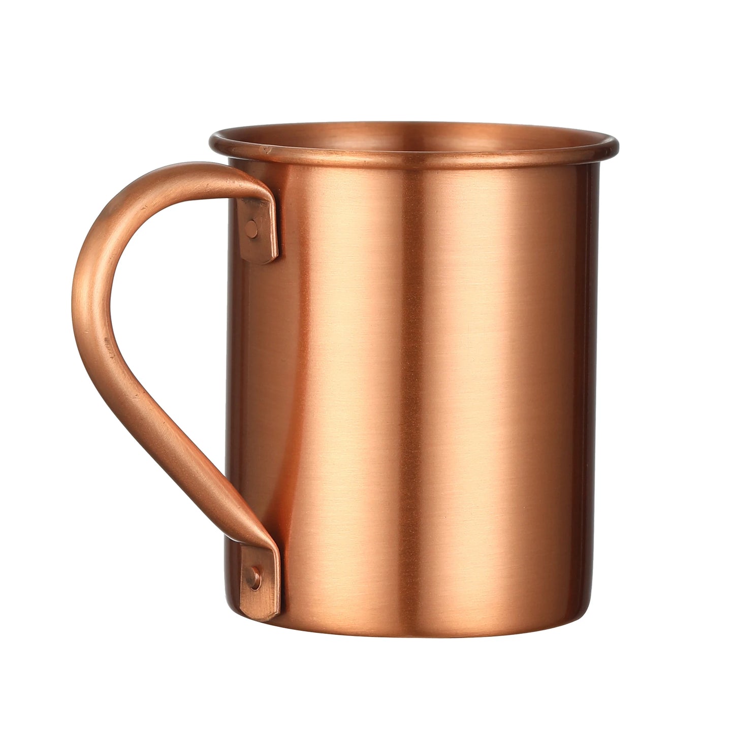 Copper Moscow Mule Mug Durable Coppery Beer Mugs Coffee Mug Milk Cup Pure Copper Cup Drinkware