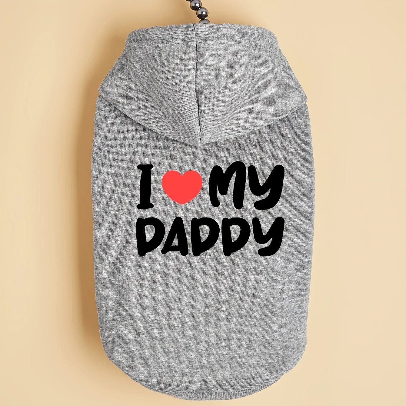 Cozy Pet Hoodie for Cats and Dogs | I Love Dad Design