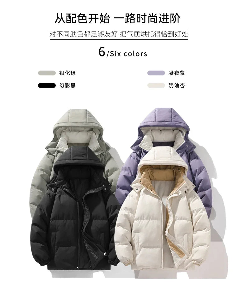 Hooded Outdoor Parka Coat | Warm Waterproof Casual Wear