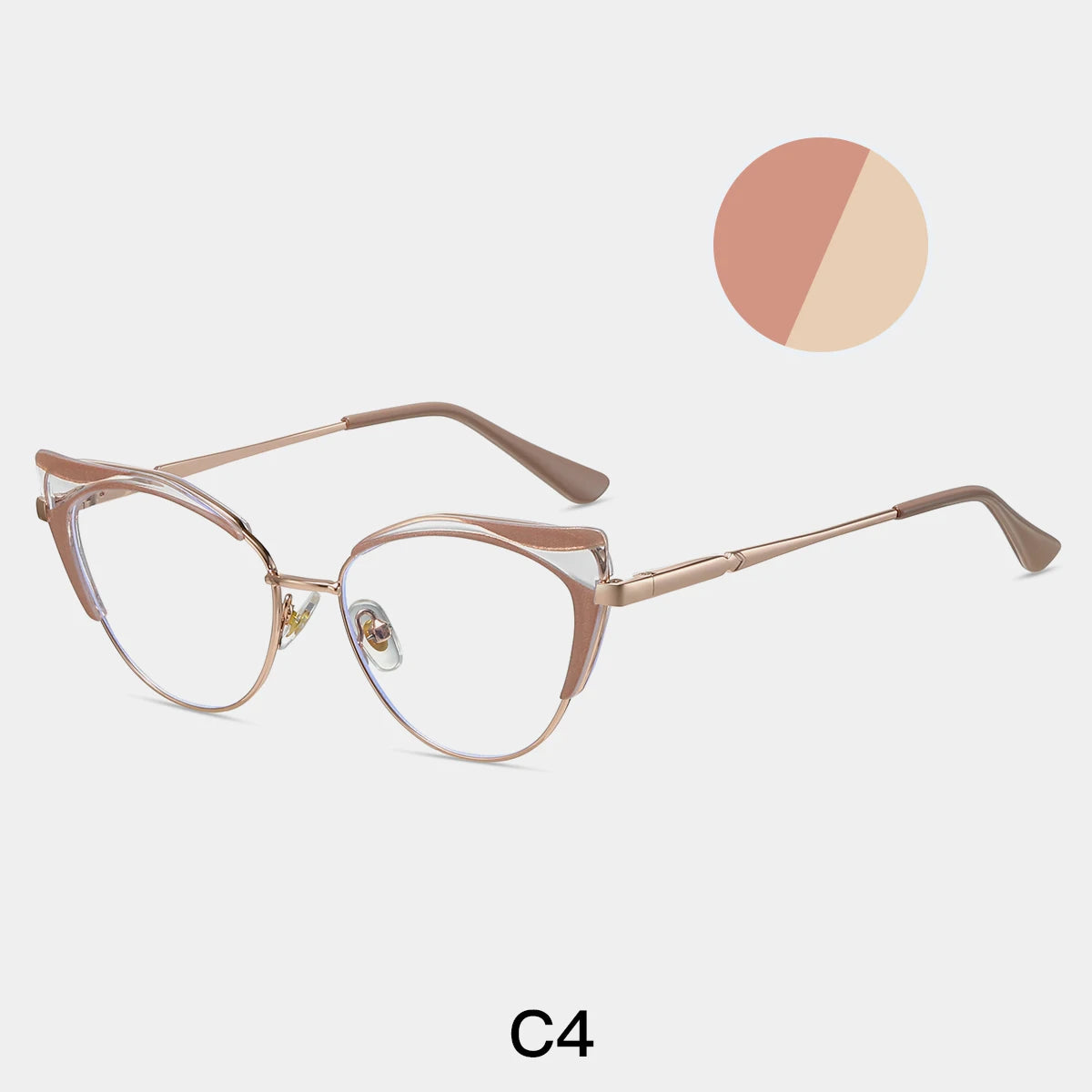 Stylish Women's Cateye Prescription Glasses | Elegant Optical Wear